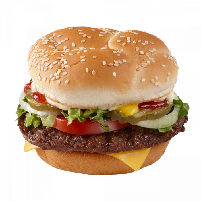 1/4 lb Cheeseburger | Menu | B-Bop's | Nutritional Info